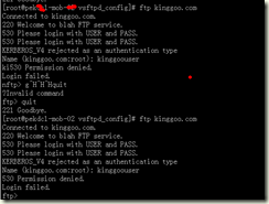 Vsftp服务安装搭建，虚拟用户配置 for  kinggoo.com